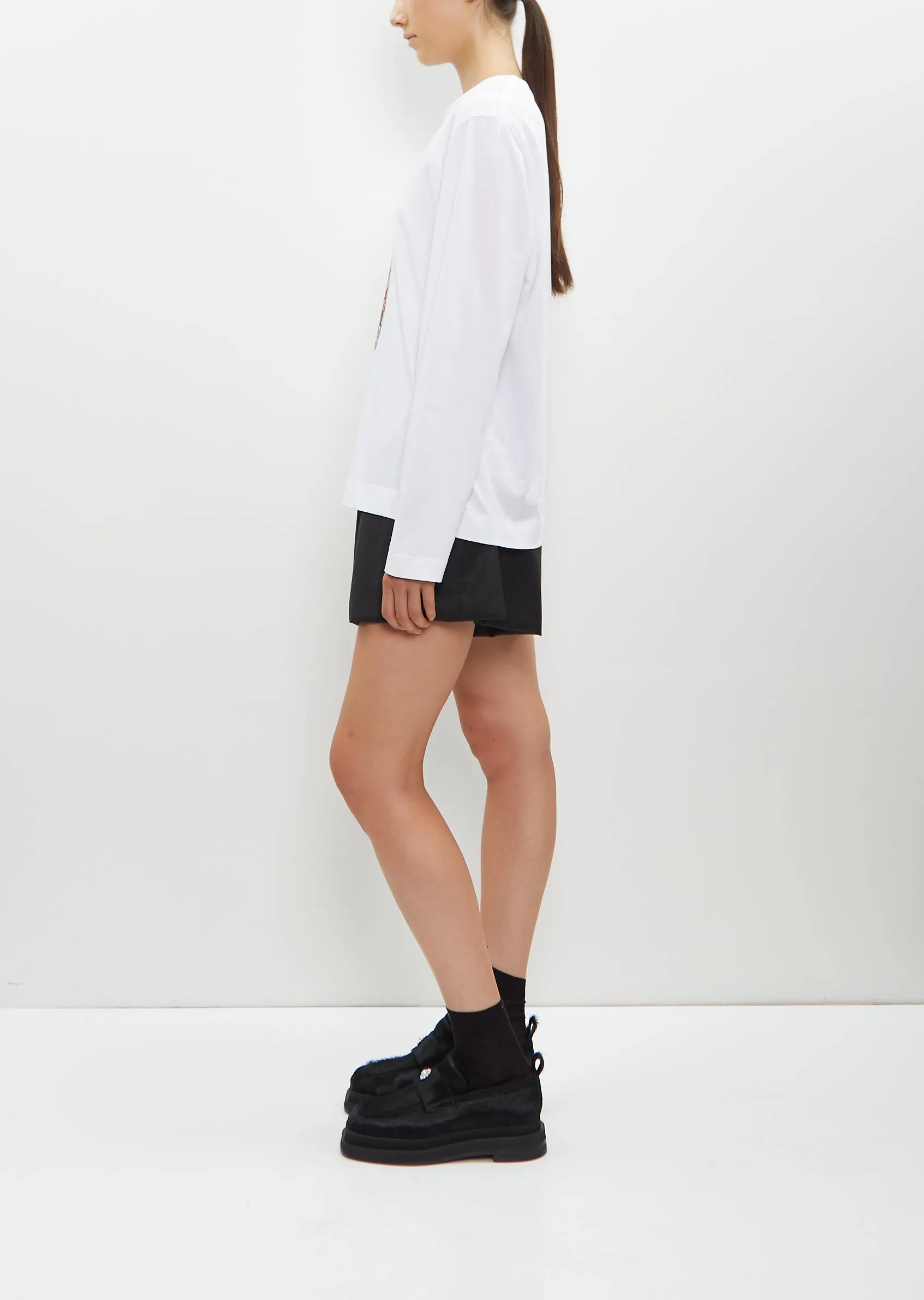 Stained Glass Print Long Sleeve T-Shirt sold by La Garconne product image thumbnail 2