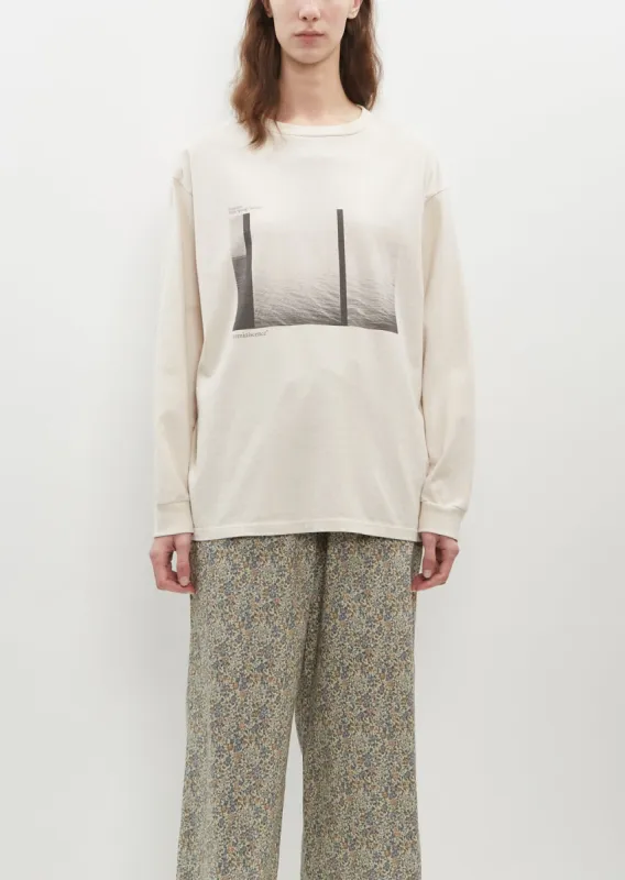 Photo Print Long Sleeve T-Shirt sold by La Garconne