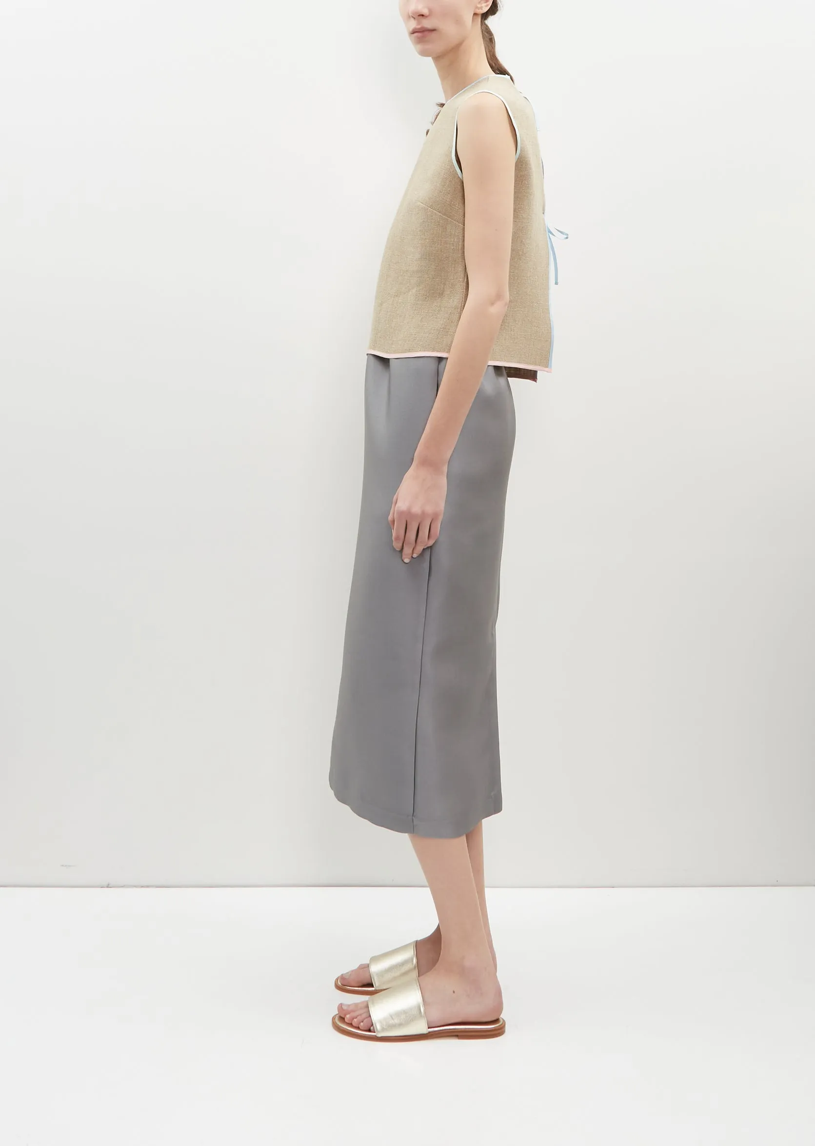 Satin Tube Skirt sold by La Garconne product image thumbnail 2