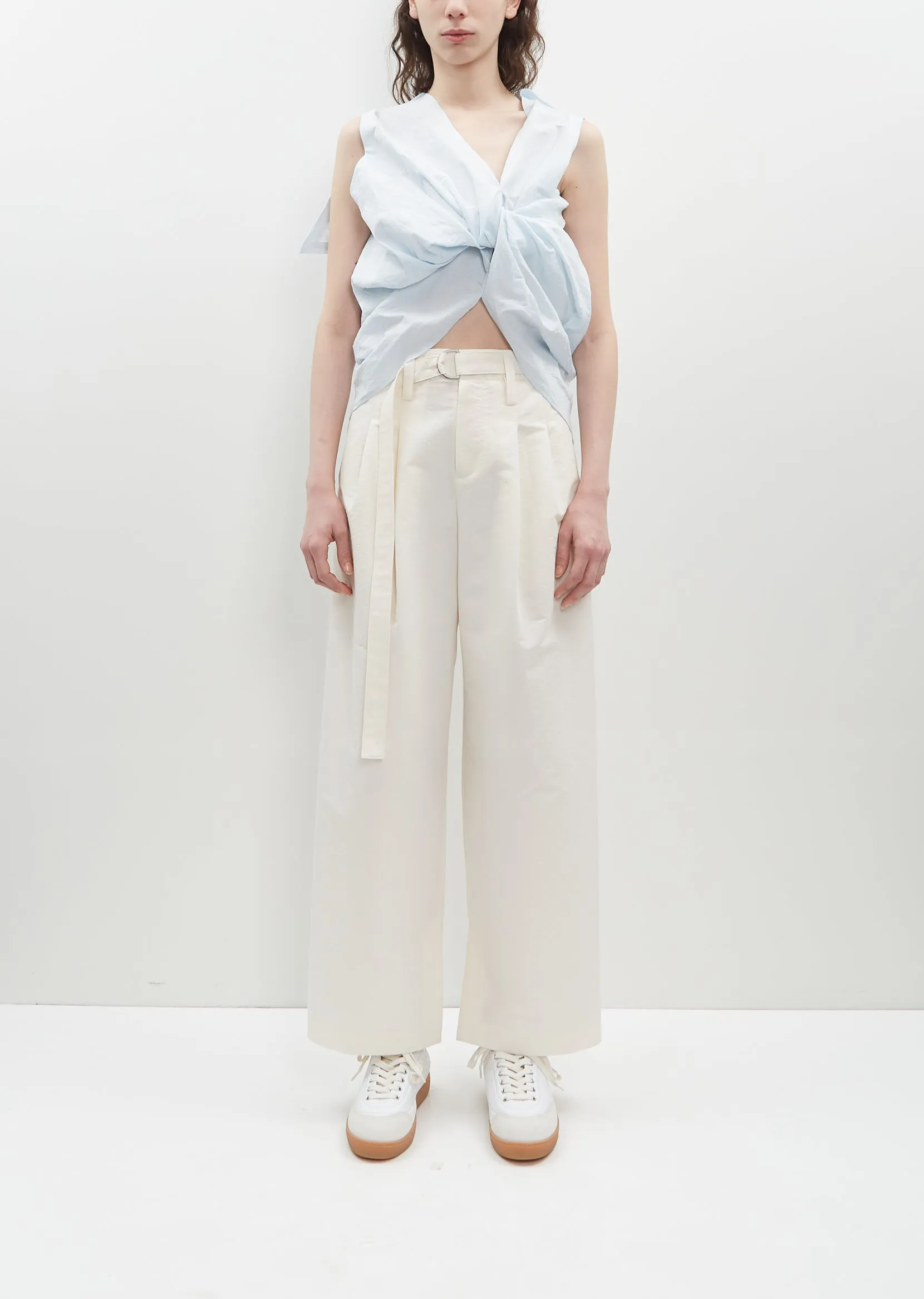 Twisted Shirt — Light Blue sold by La Garconne product image thumbnail 2