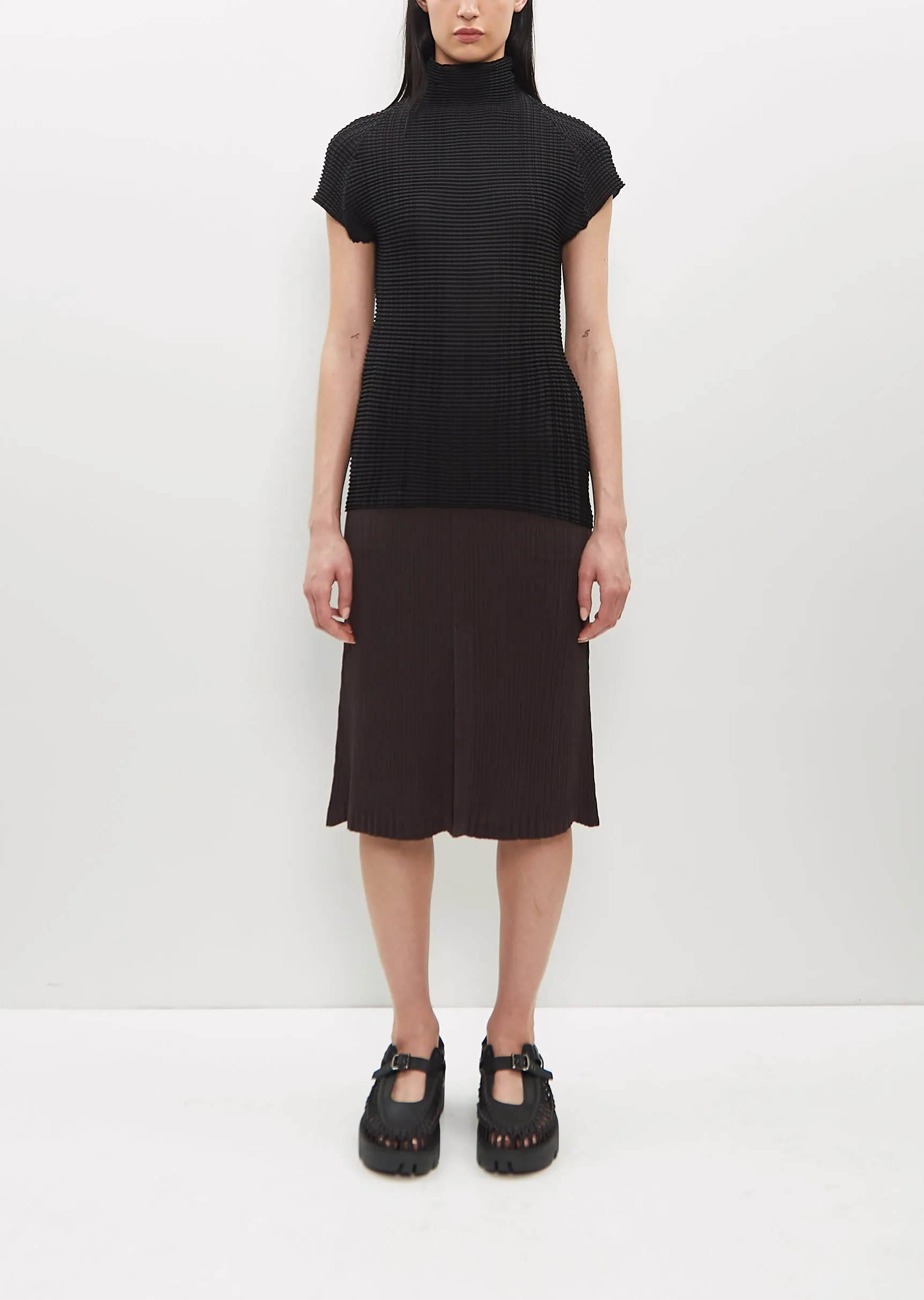 Wooly Pleats Top sold by La Garconne product image thumbnail 4