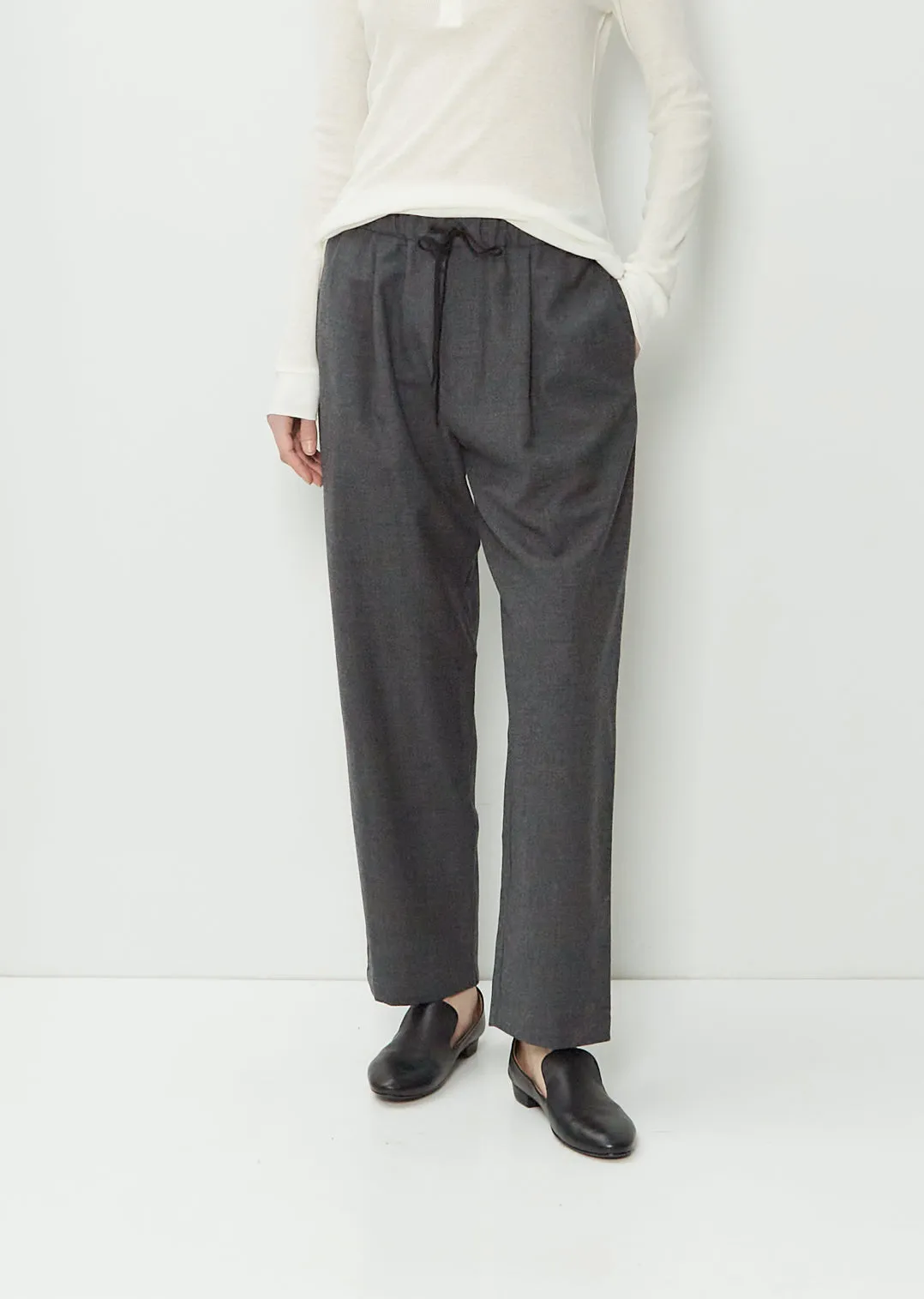 Tapered Wool Pants sold by La Garconne product image thumbnail 4