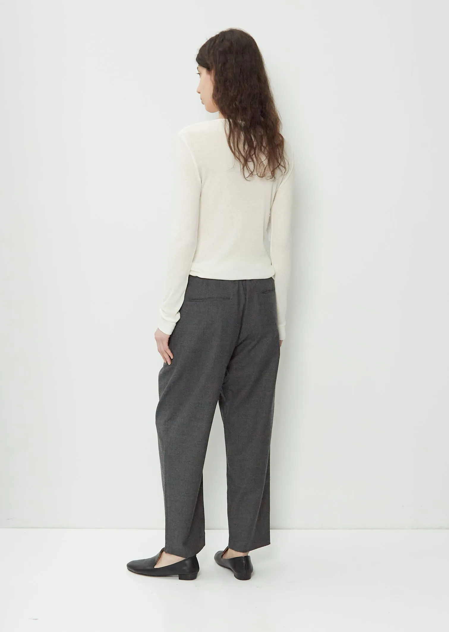 Tapered Wool Pants sold by La Garconne product image thumbnail 3