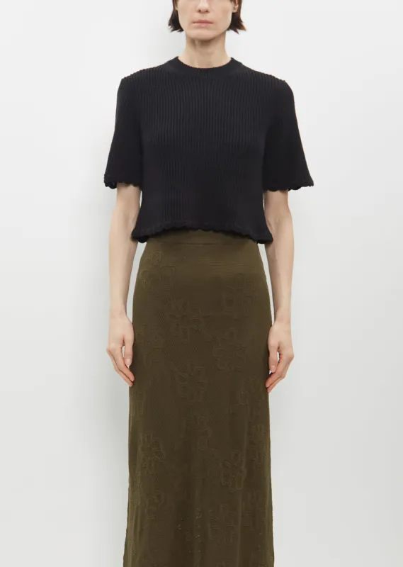 Olily T-Shirt — Black sold by La Garconne