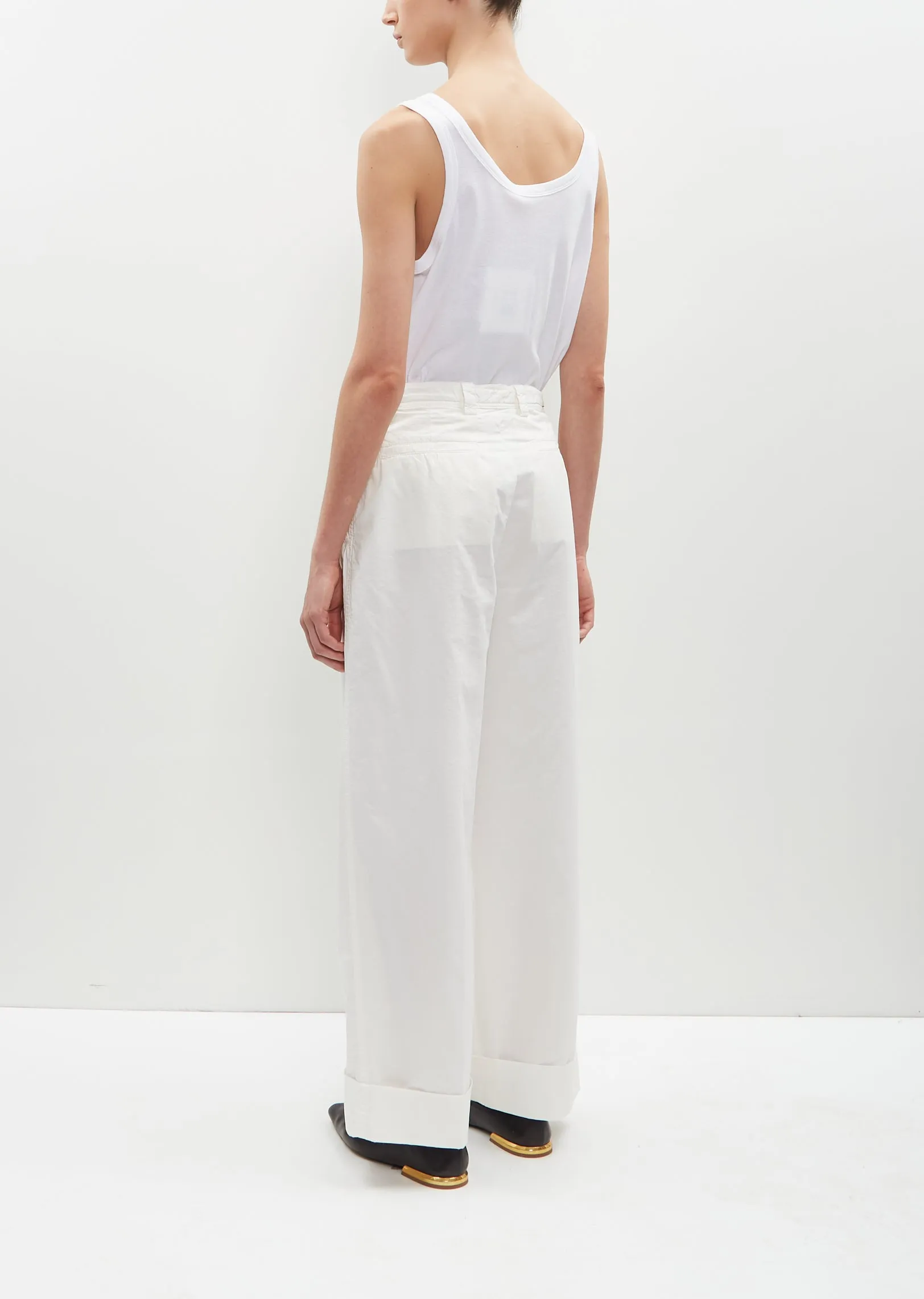 Pakora Cotton Pants — Off White sold by La Garconne product image thumbnail 4