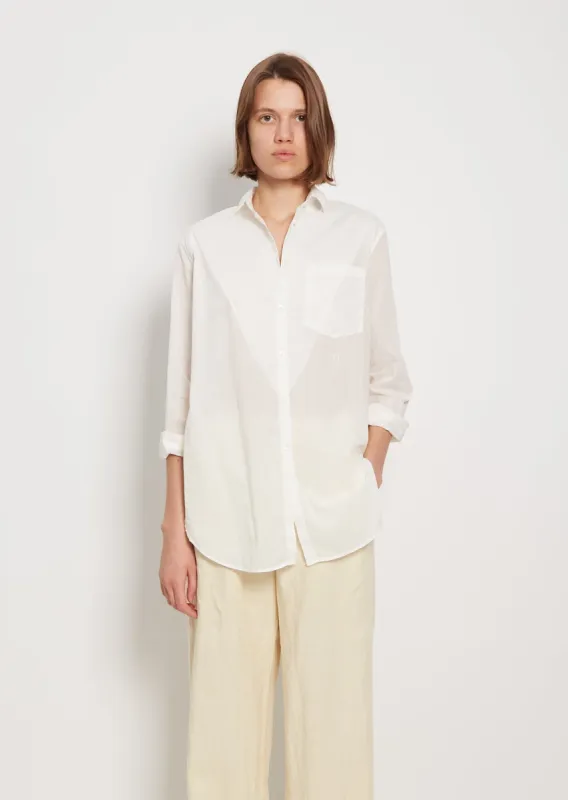 Uma Voile Cotton Shirt sold by La Garconne