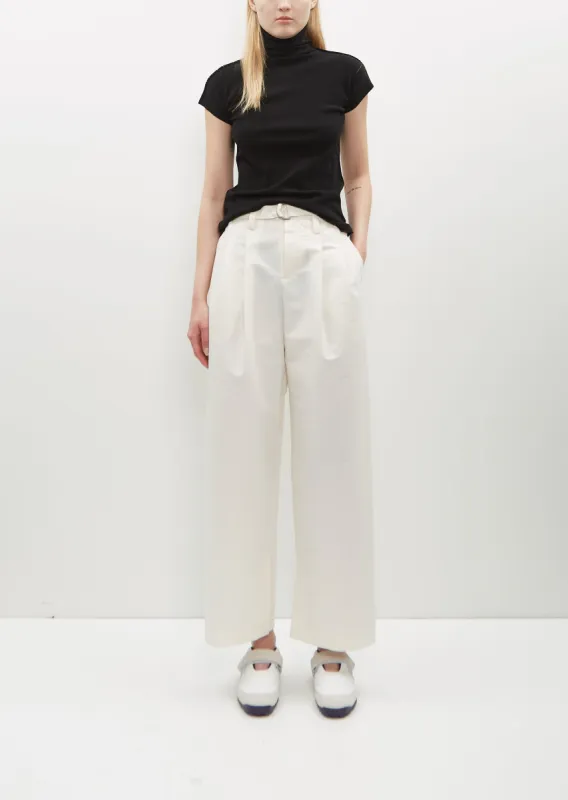 Enfold Cotton-Blend Pants sold by La Garconne