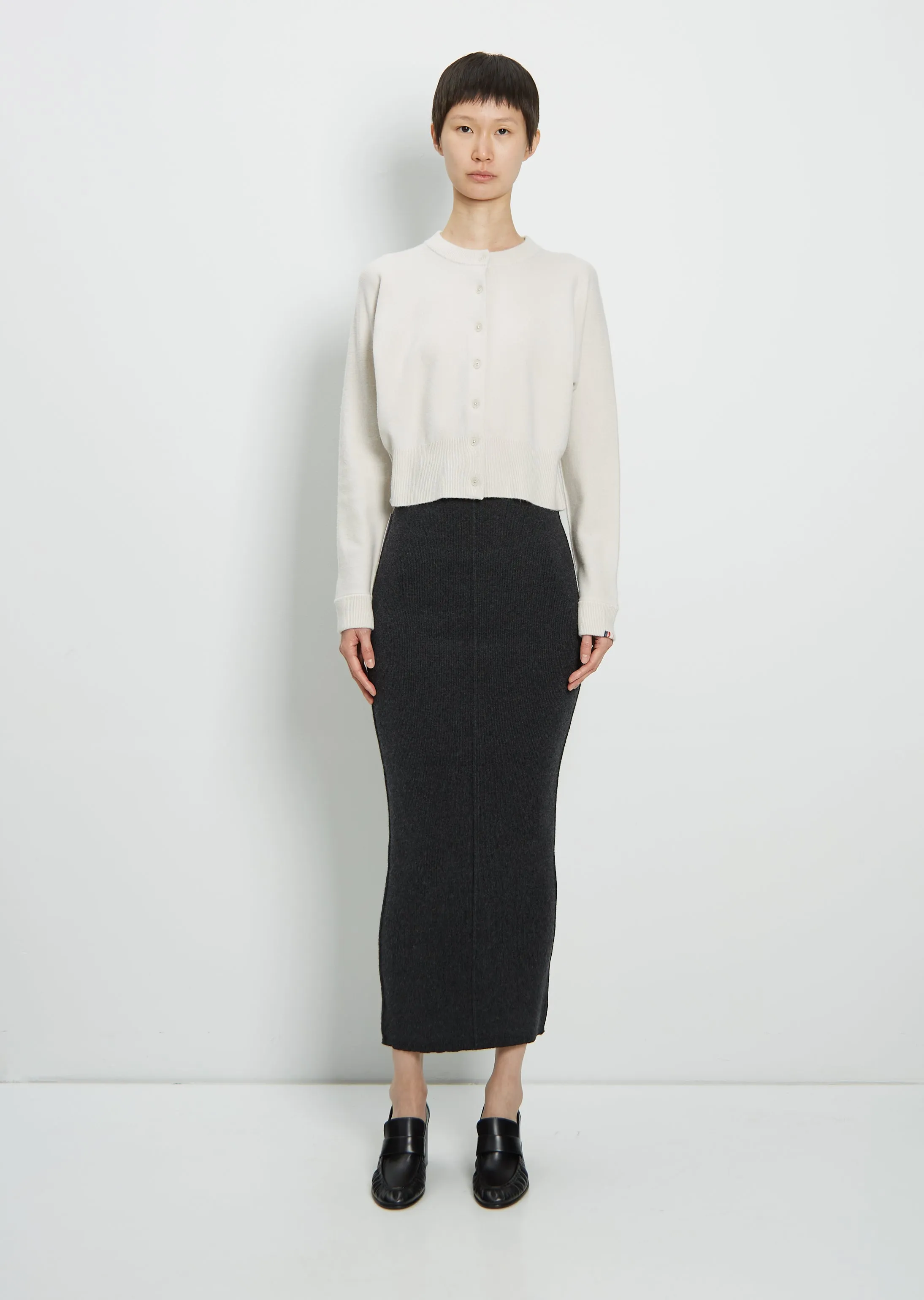 n°257 Blouson Cardigan — Chalk sold by La Garconne