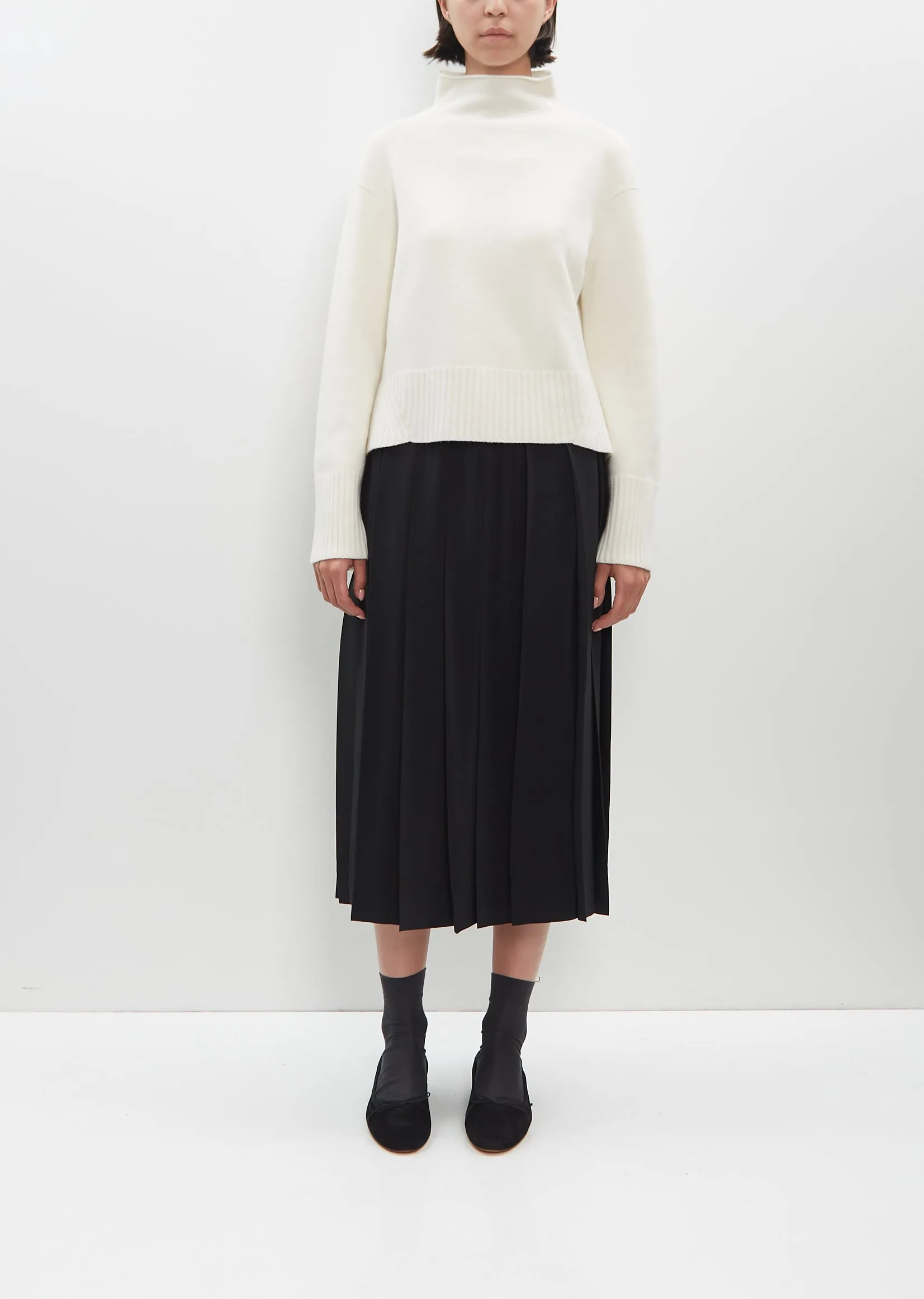 Julie Cropped Sweater — Natural sold by La Garconne product image thumbnail 4