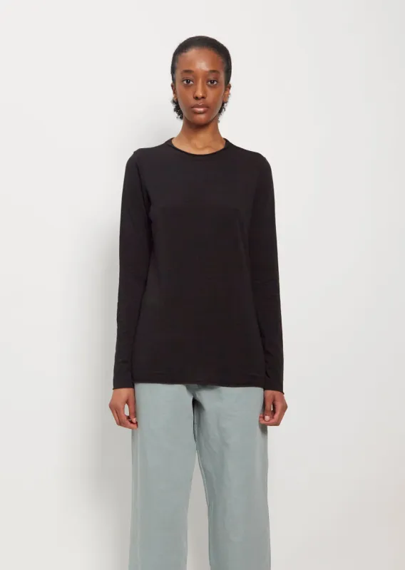 Basic Tee — Black sold by La Garconne