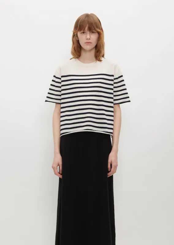 Cila Striped T-Shirt sold by La Garconne