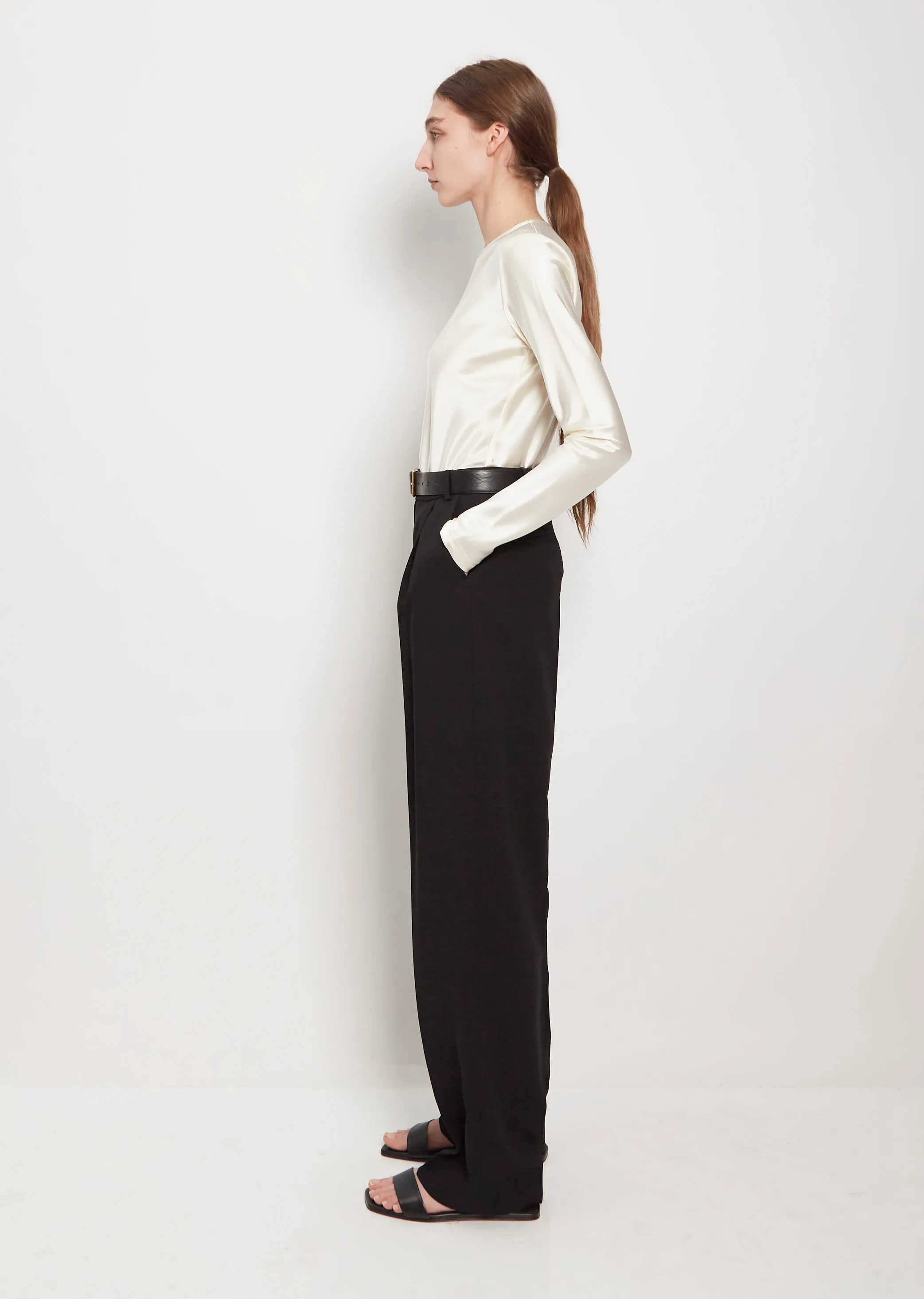 Constance Virgin Wool Trousers sold by La Garconne product image thumbnail 2