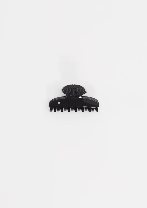 Small Fan Shell Claw — Noir sold by La Garconne