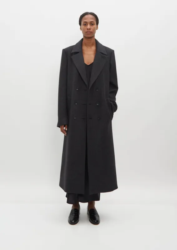 Achilles Wool Coat sold by La Garconne