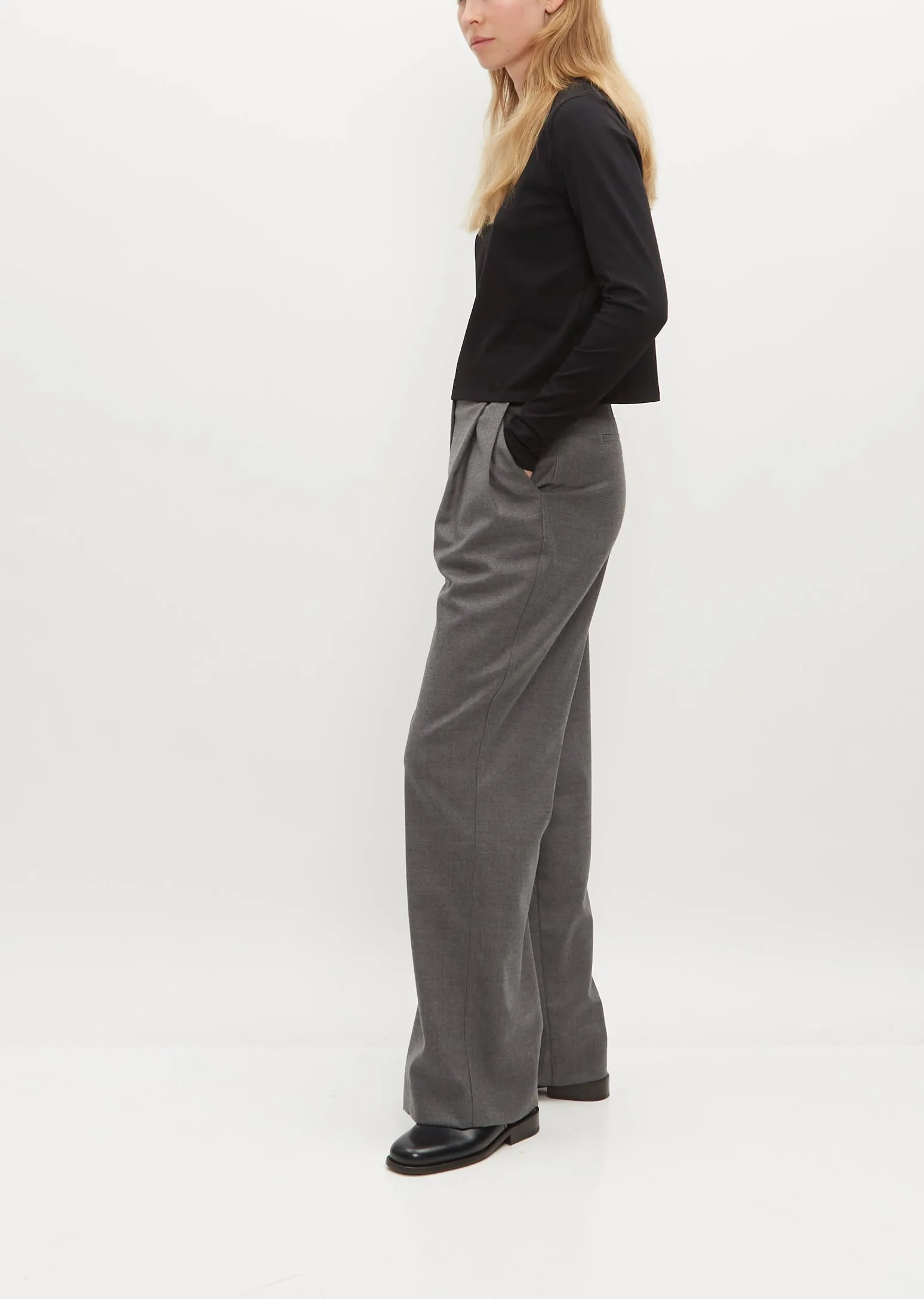 Masal Long Sleeve T-Shirt — Black sold by La Garconne product image thumbnail 2