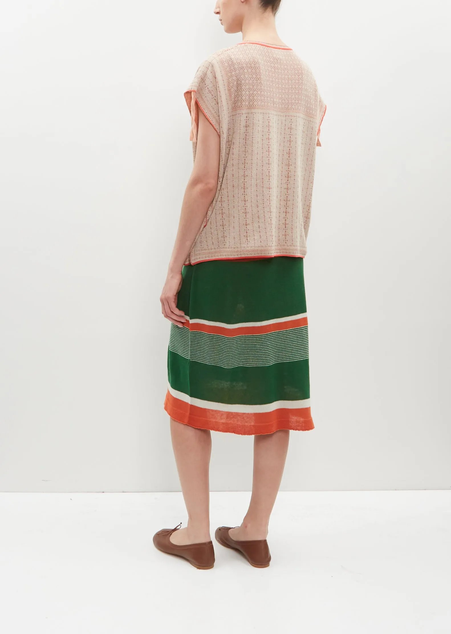 Flower Motif Knitted Pullover sold by La Garconne product image thumbnail 3