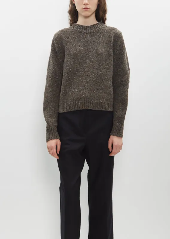 Donegal Crew Neck Jumper sold by La Garconne