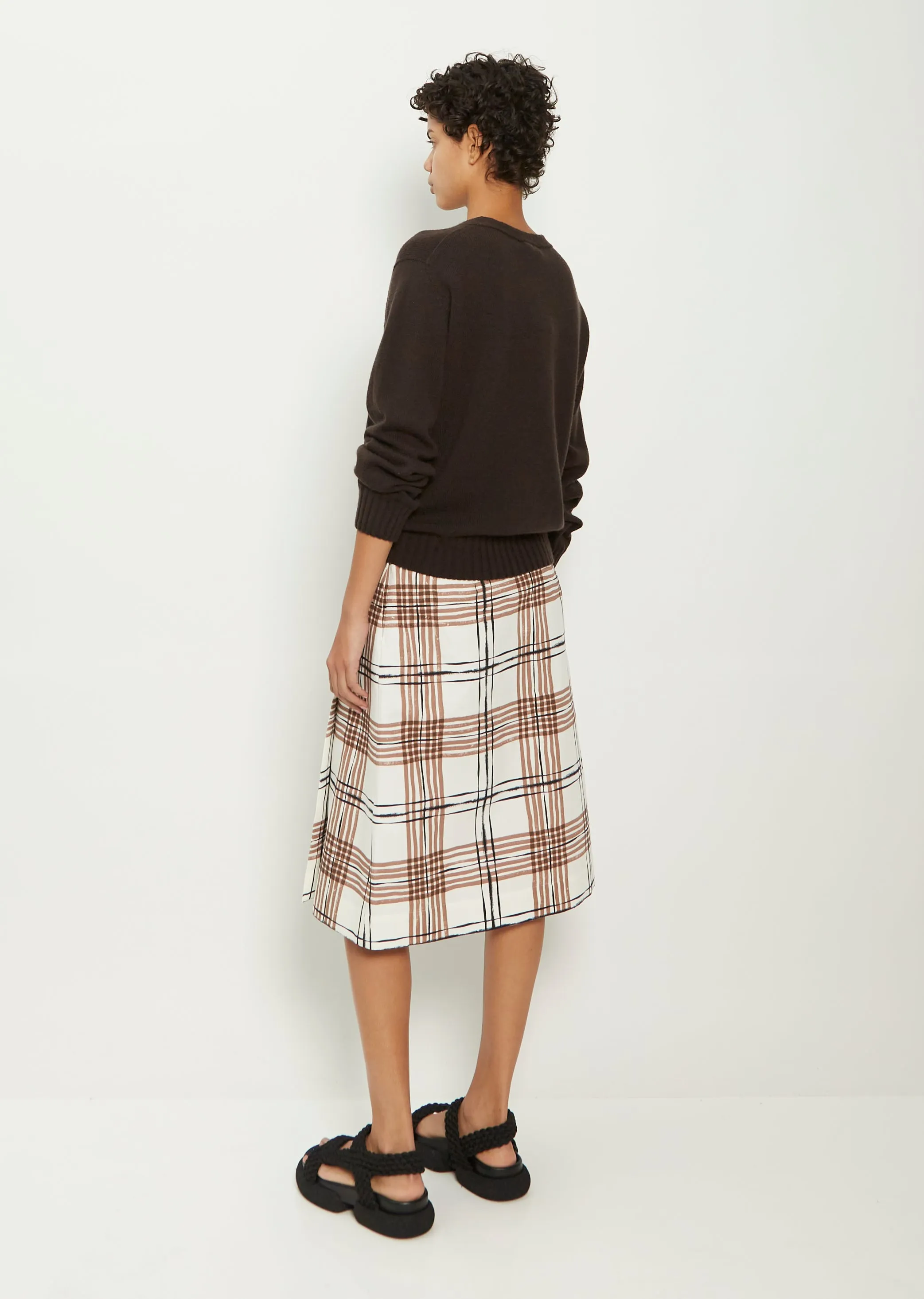 Cashmere Seamless V Neck Cardigan sold by La Garconne product image thumbnail 3