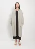 Blanket Cardigan — Light Grey sold by La Garconne