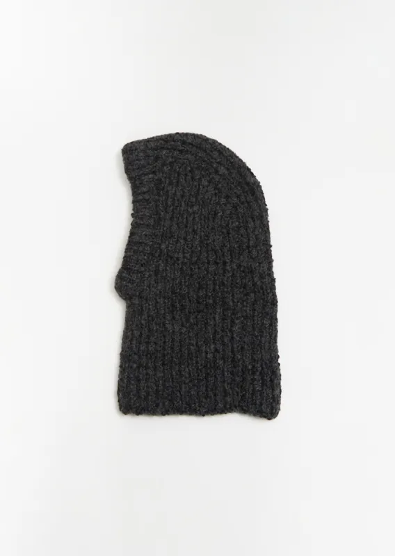 AMOMENTO☆23FW ALPACA BALACLAVA Amomento Alpaca Balaclava - Charcoal | Parallel