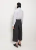 Tuck Wide Trousers sold by La Garconne