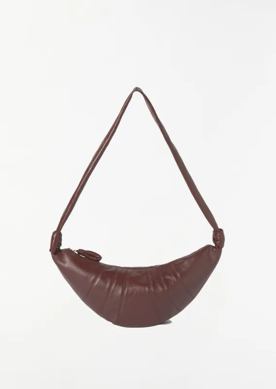Medium Croissant Bag — Roasted Pecan sold by La Garconne