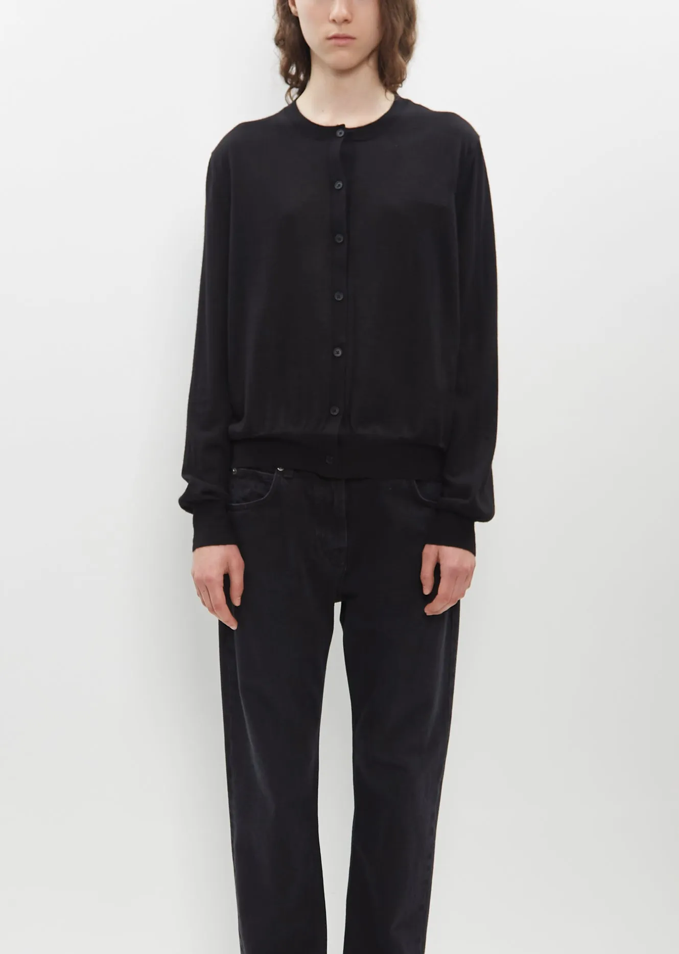 Battersea Cardigan sold by La Garconne