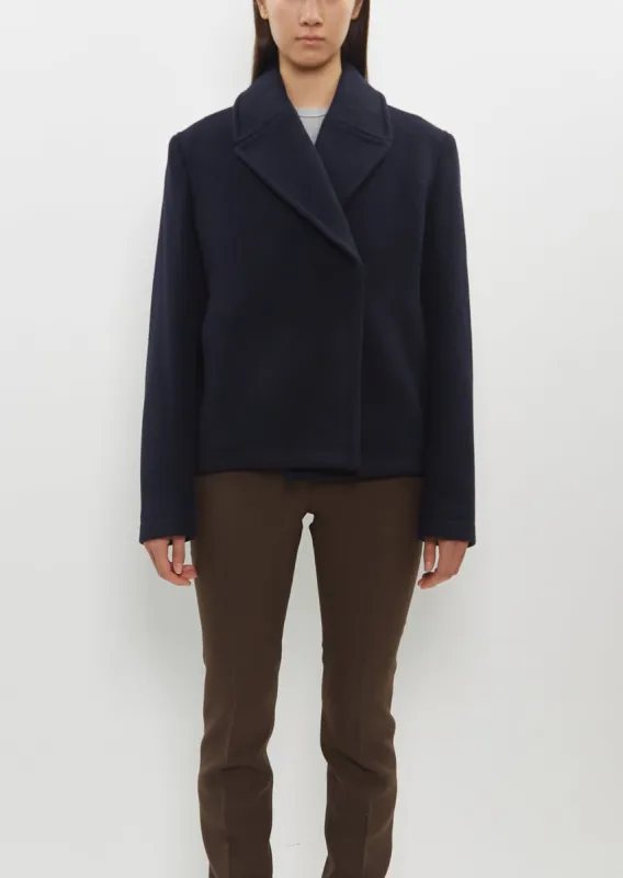 Cropped Peacoat sold by La Garconne