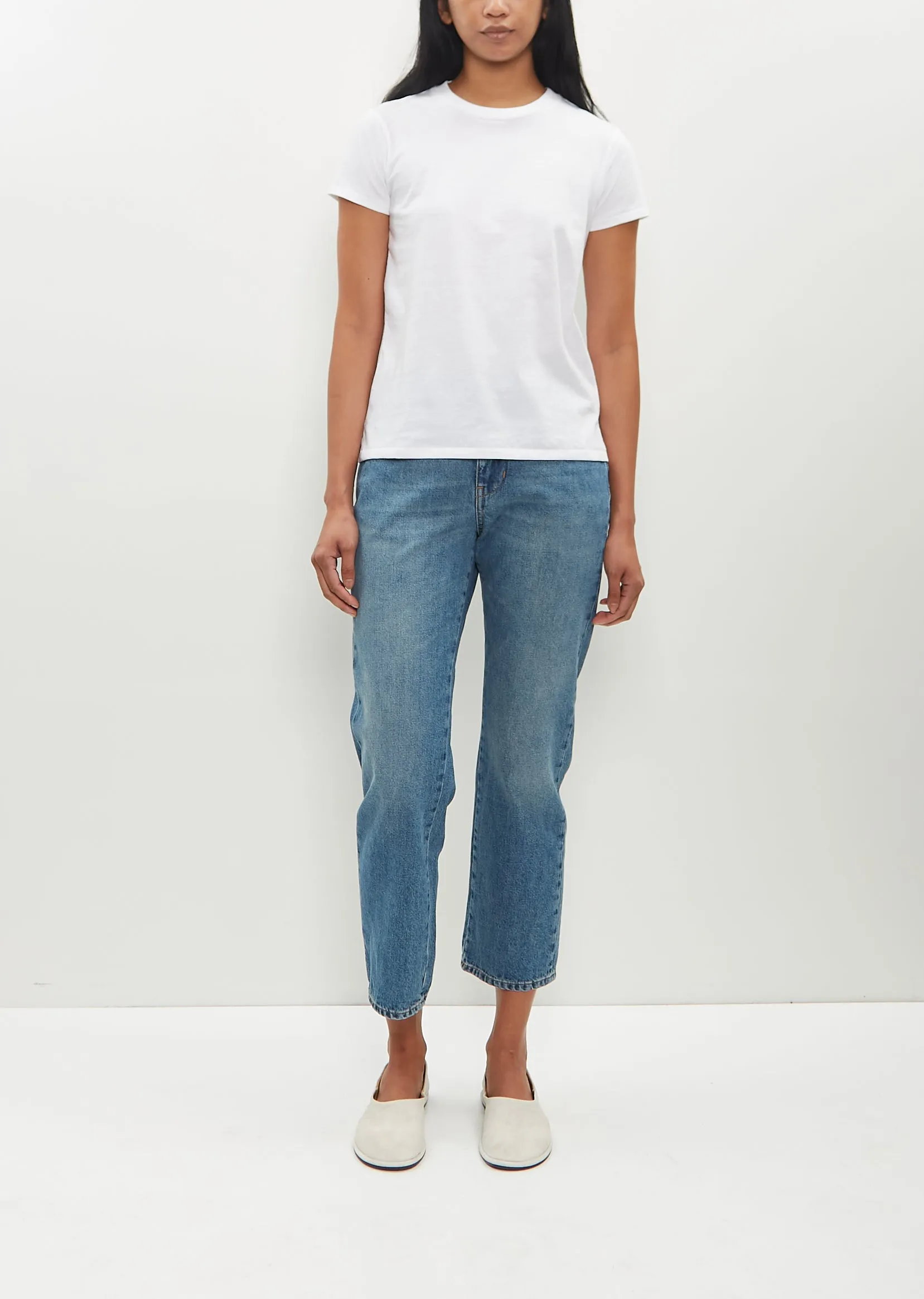 Mini Boy Tee — Optic White sold by La Garconne product image thumbnail 4