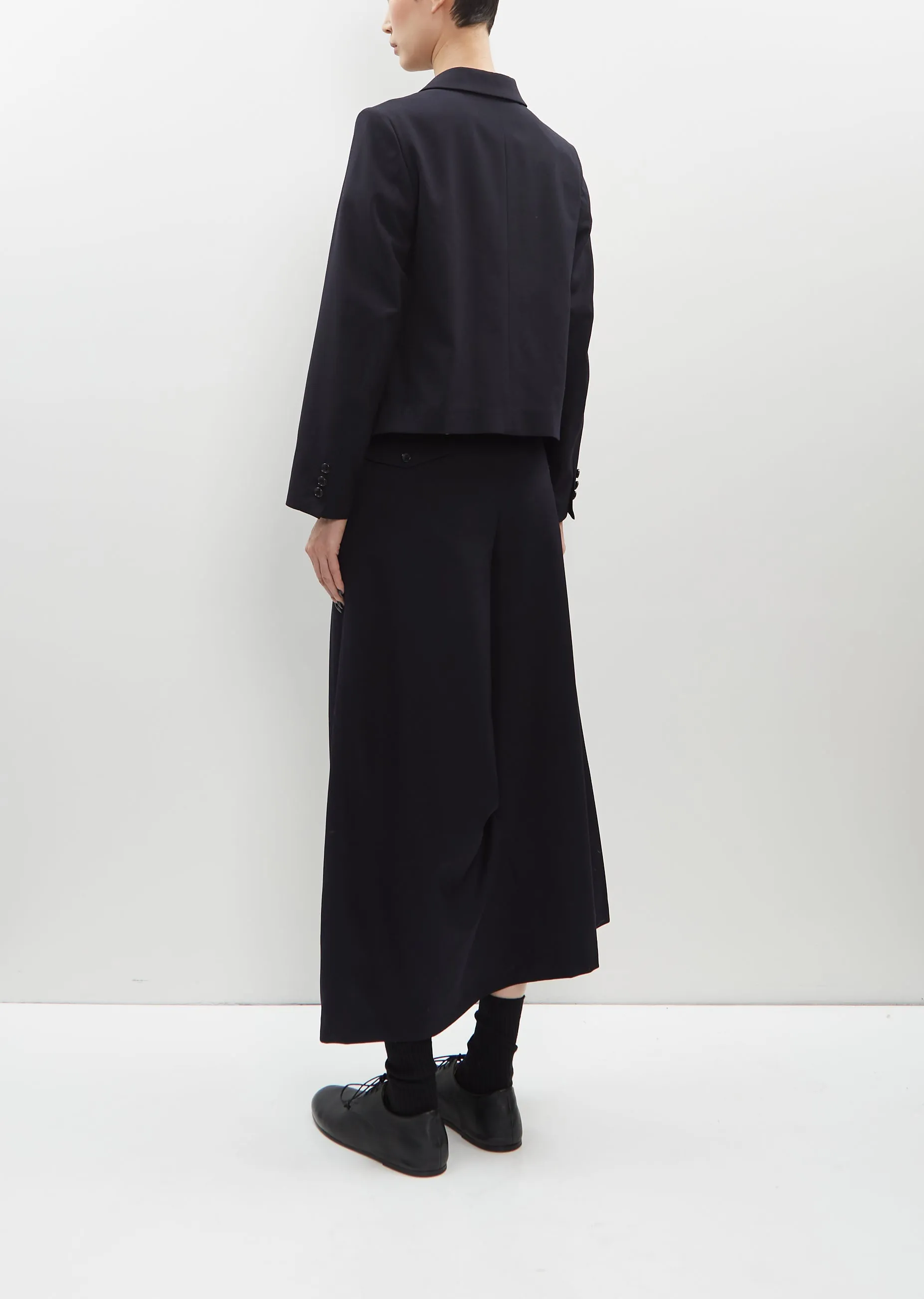Wool Shirt Collar Jacket sold by La Garconne product image thumbnail 3