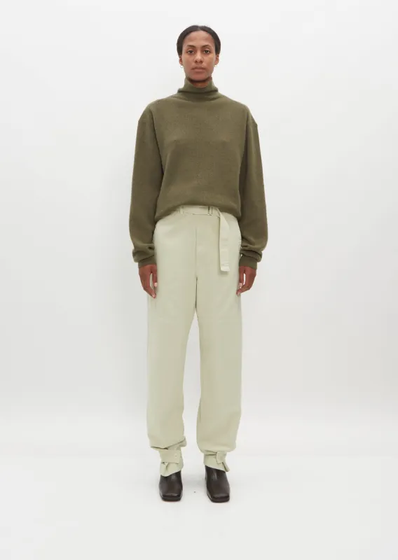 Military Cotton Pants sold by La Garconne