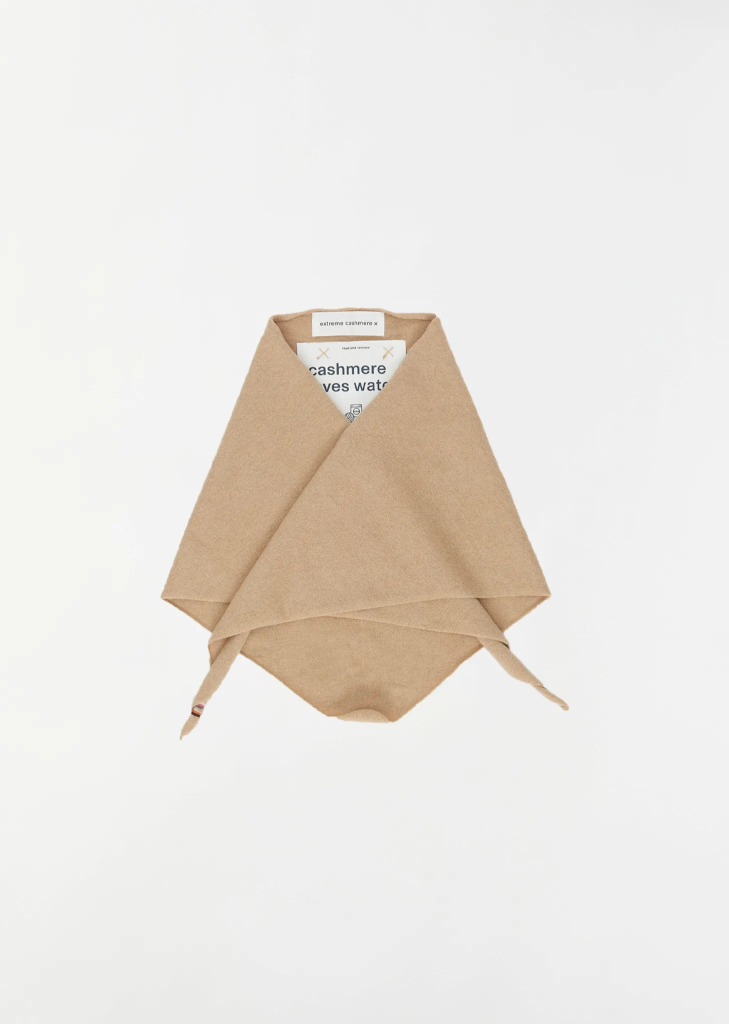 n°35 Bandana Scarf — Camel sold by La Garconne