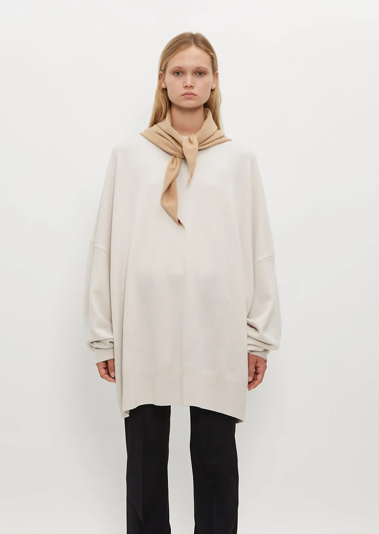 n°35 Bandana Scarf — Camel sold by La Garconne product image thumbnail 3