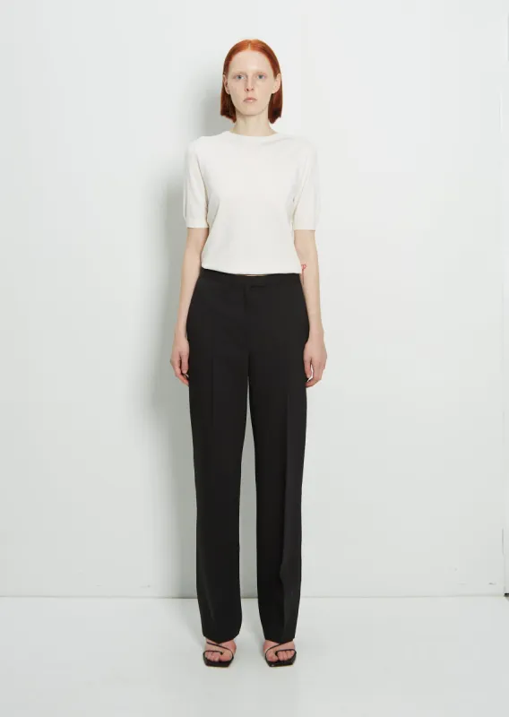 Wool & Silk Elia Pant sold by La Garconne