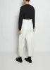 Brinson Rounded Cotton Twill Pants sold by La Garconne