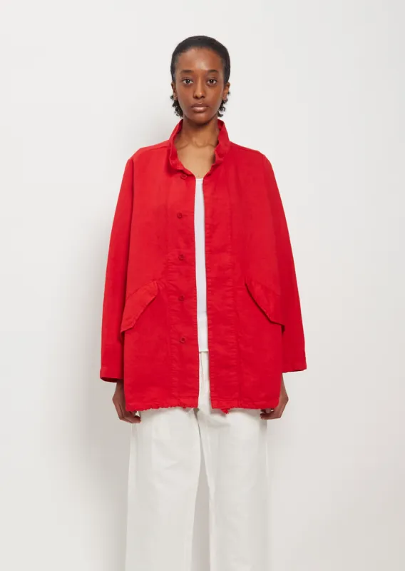 Ruth Jacket — Red sold by La Garconne