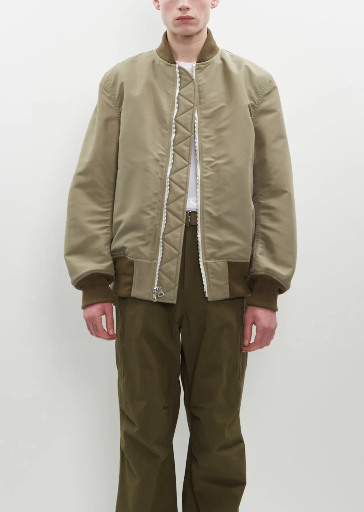 Nylon Reversible Twill Blouson sold by La Garconne