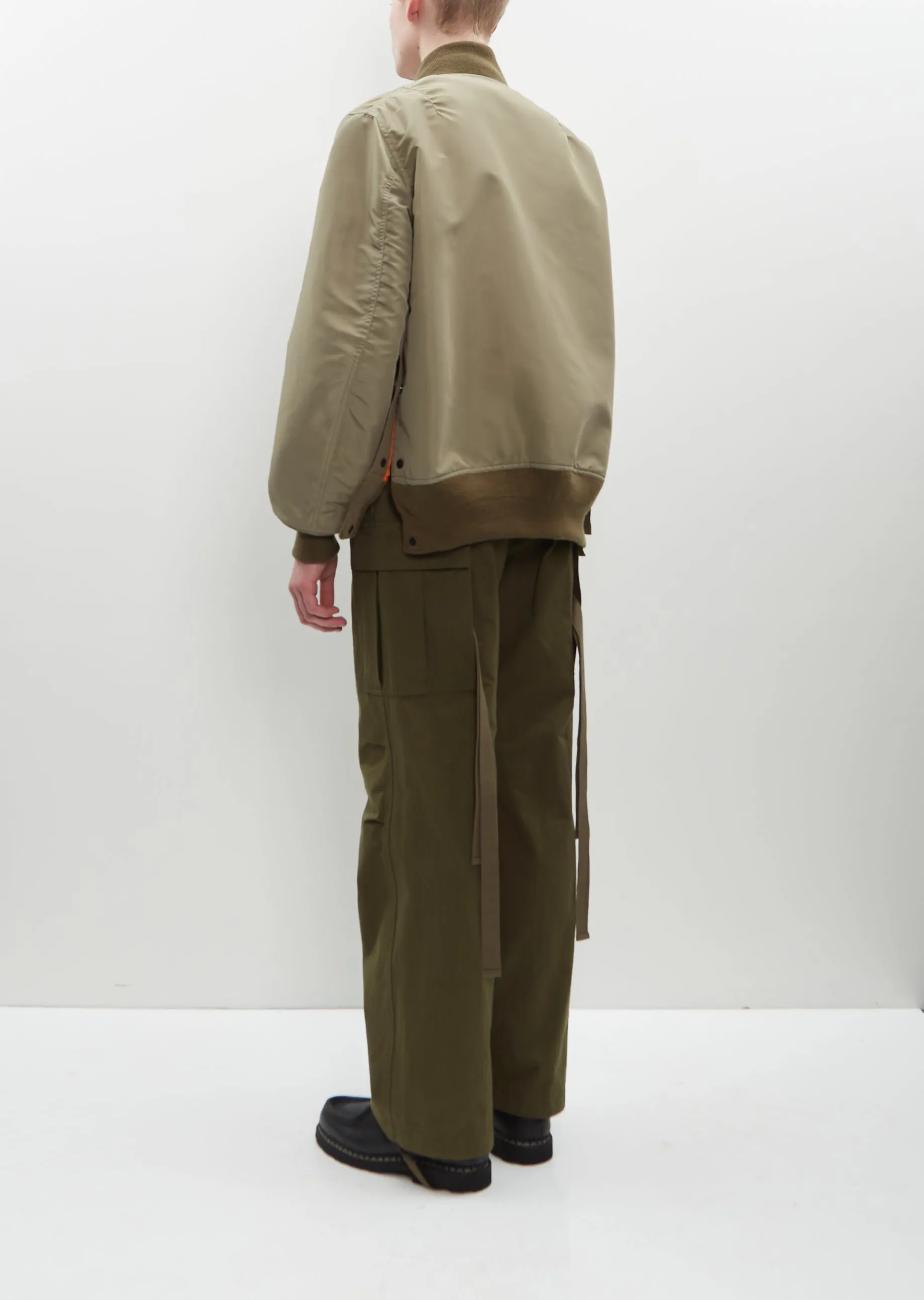 Nylon Reversible Twill Blouson sold by La Garconne product image thumbnail 3