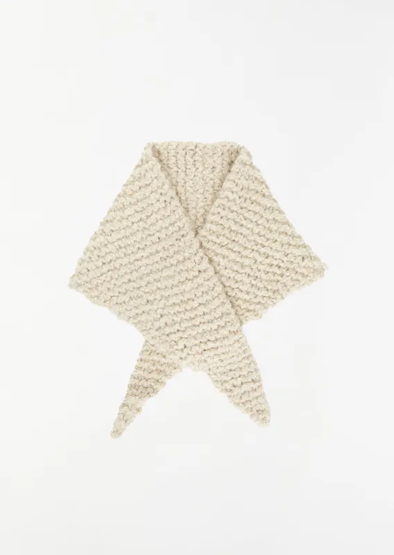 Safron Alpaca Wool Scarf sold by La Garconne