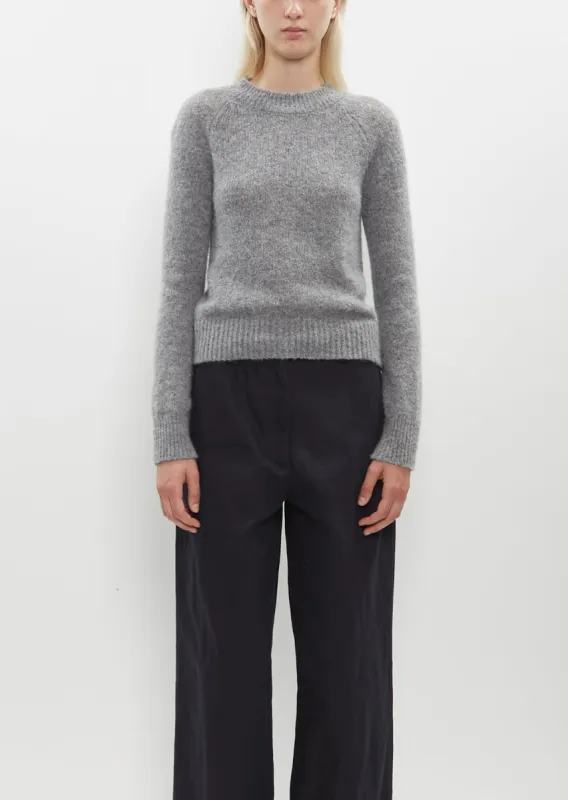 Texas Sweater — Mid Grey sold by La Garconne