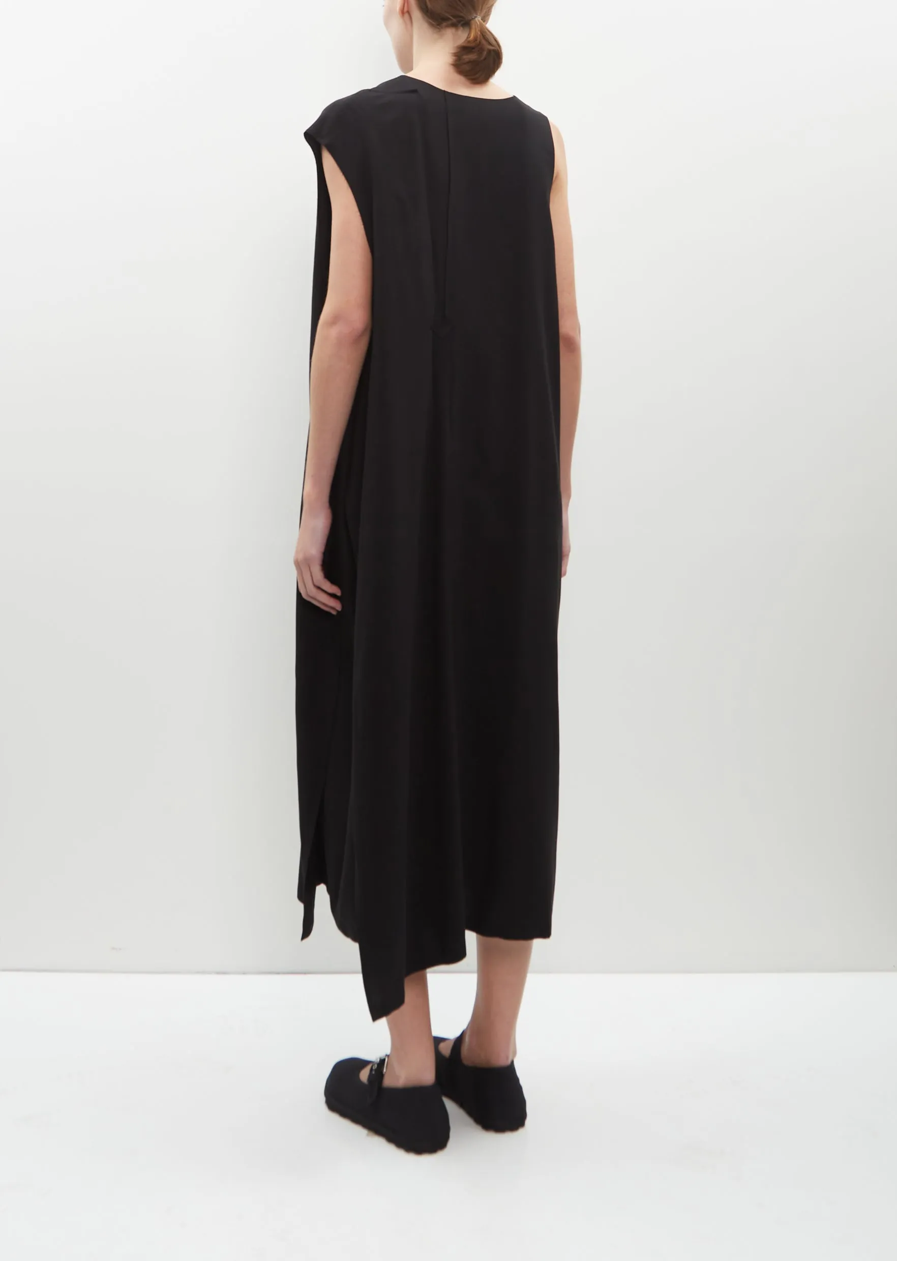 Viscose-Cupro Left Slit Dress sold by La Garconne product image thumbnail 3