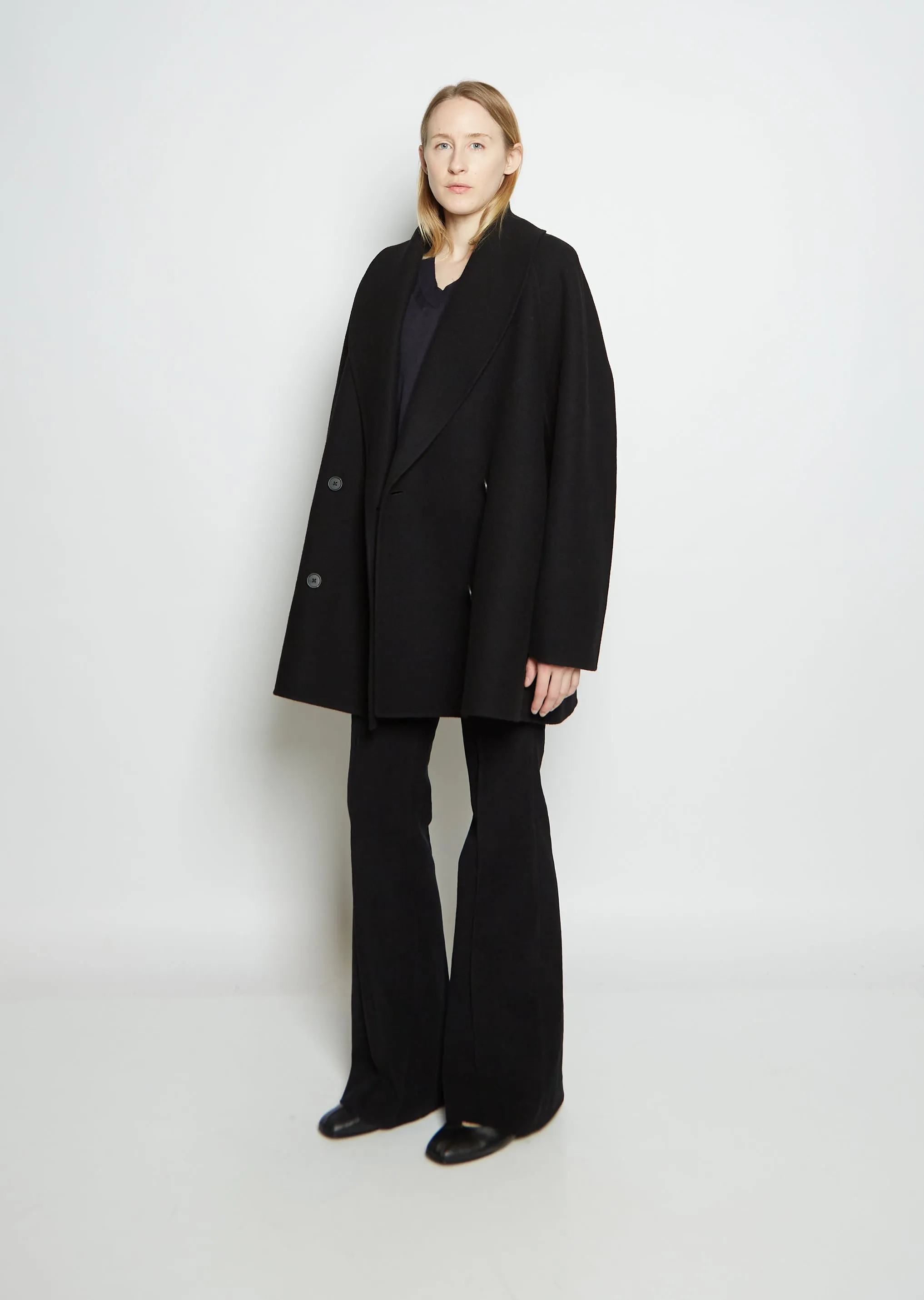 Wool Cashmere Polli Jacket — Black sold by La Garconne product image thumbnail 4