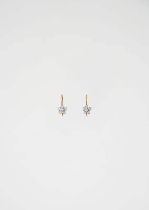 Solitary Flower Earrings sold by La Garconne