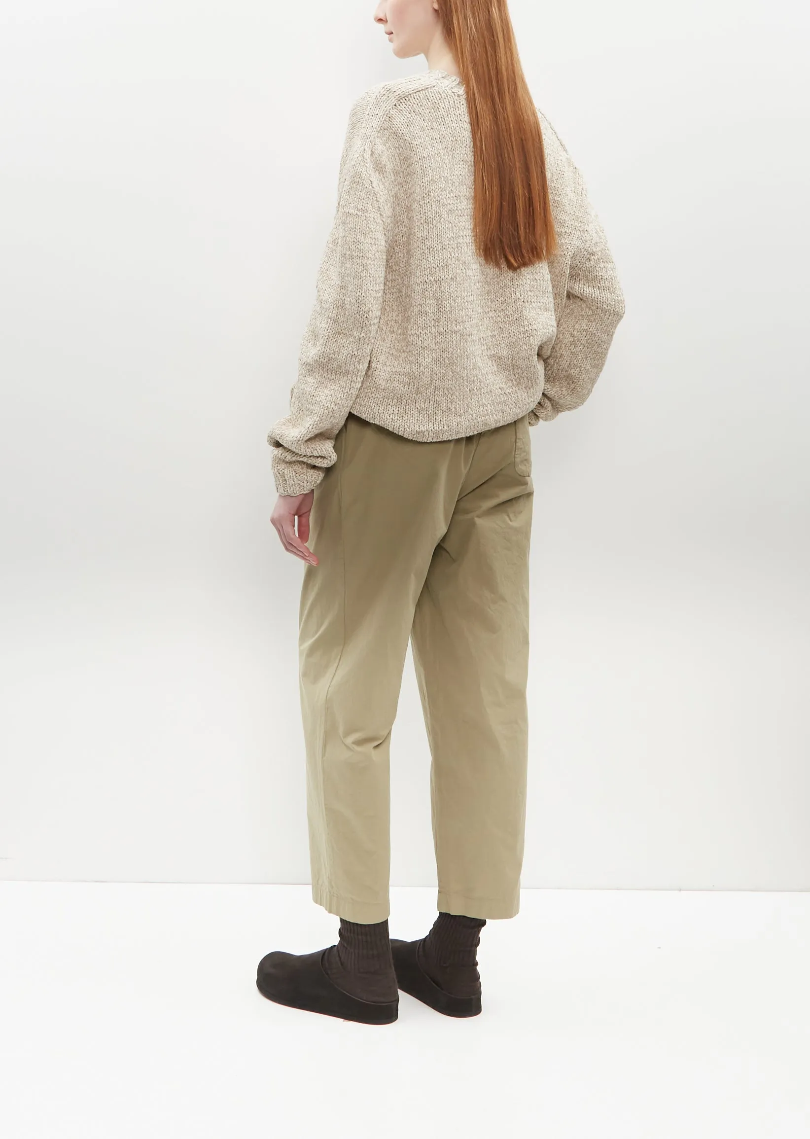 Fabi Italian Cotton Pant — Sesame sold by La Garconne product image thumbnail 2