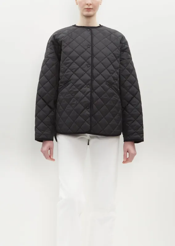 Quilted Barn Jacket sold by La Garconne