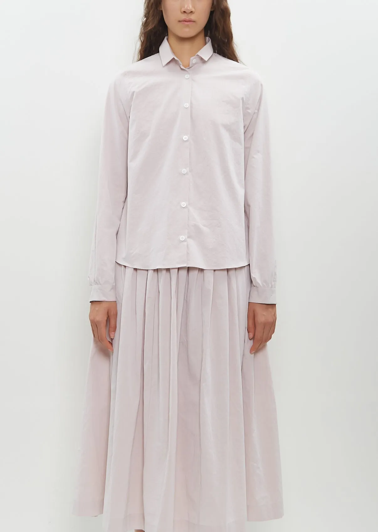 Tyrol Shirt — Rose sold by La Garconne