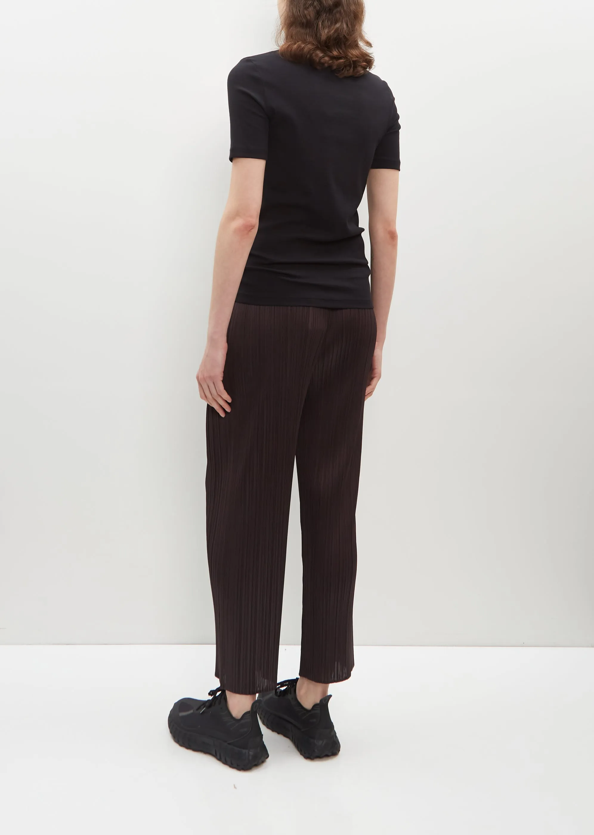 Classic Rib Tee — Black sold by La Garconne product image thumbnail 3