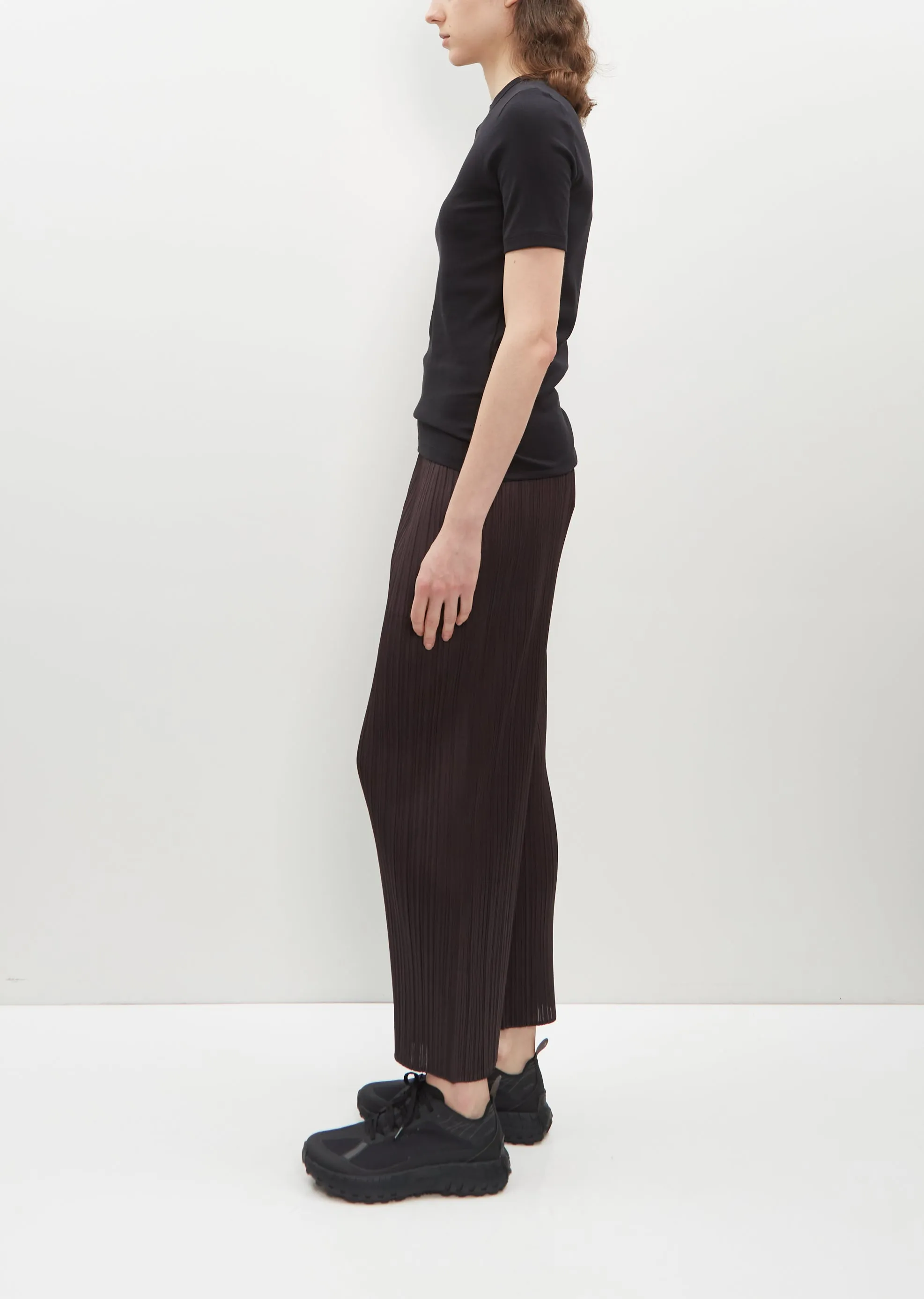 Classic Rib Tee — Black sold by La Garconne product image thumbnail 2