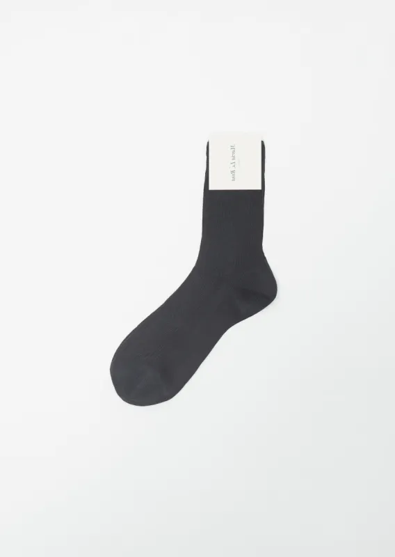 One Ribbed Socks — Fumo sold by La Garconne