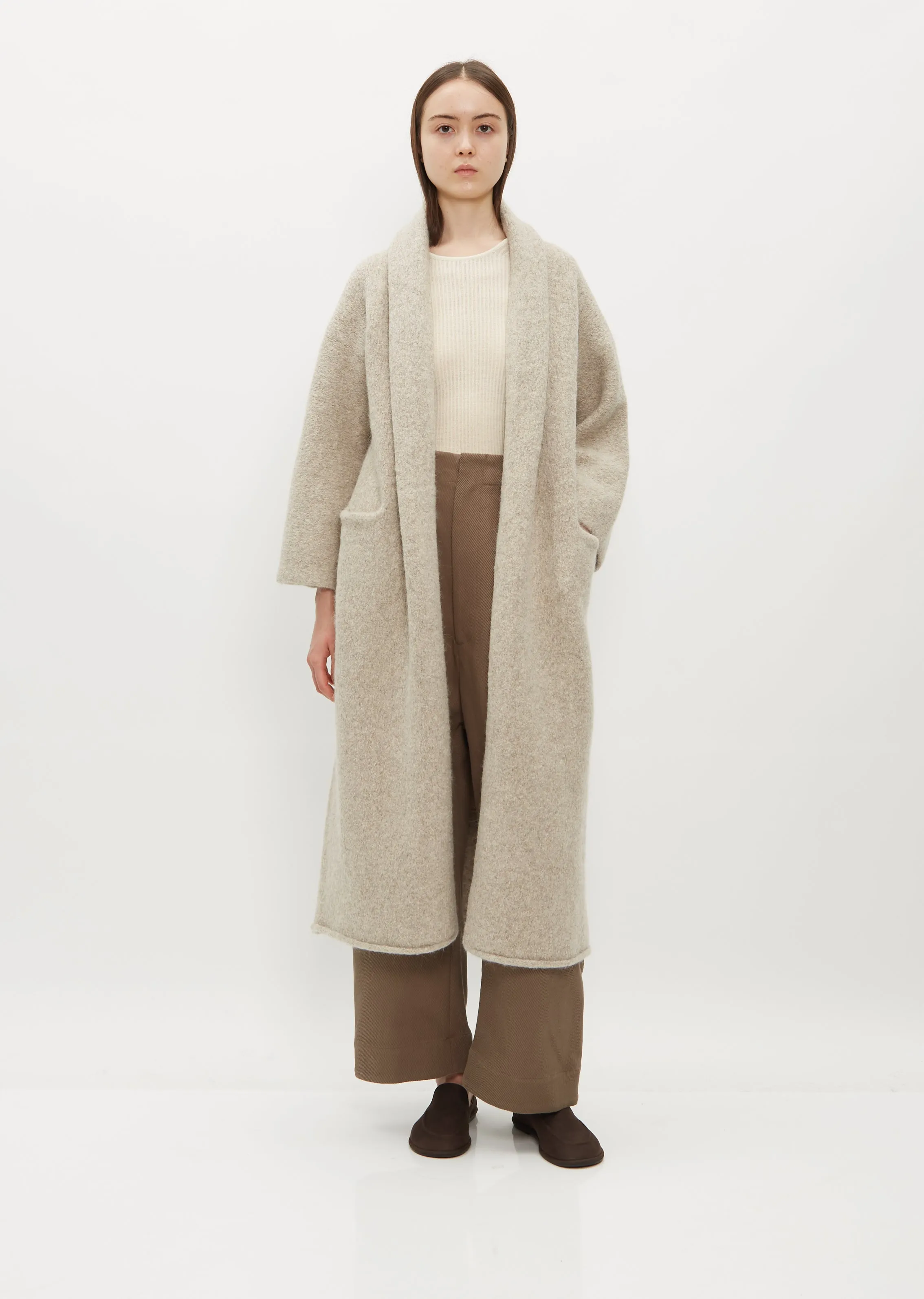 Long Shawl Cardigan sold by La Garconne